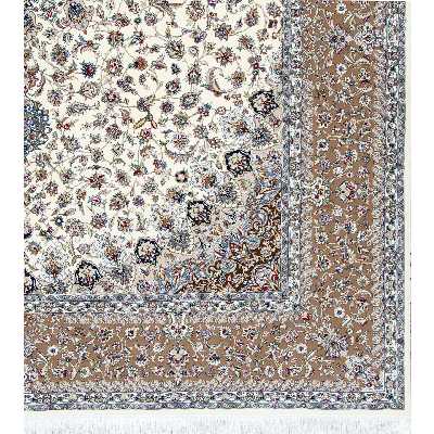 فرش ماشینی افرند کد afrand_24500 زمینه کرم