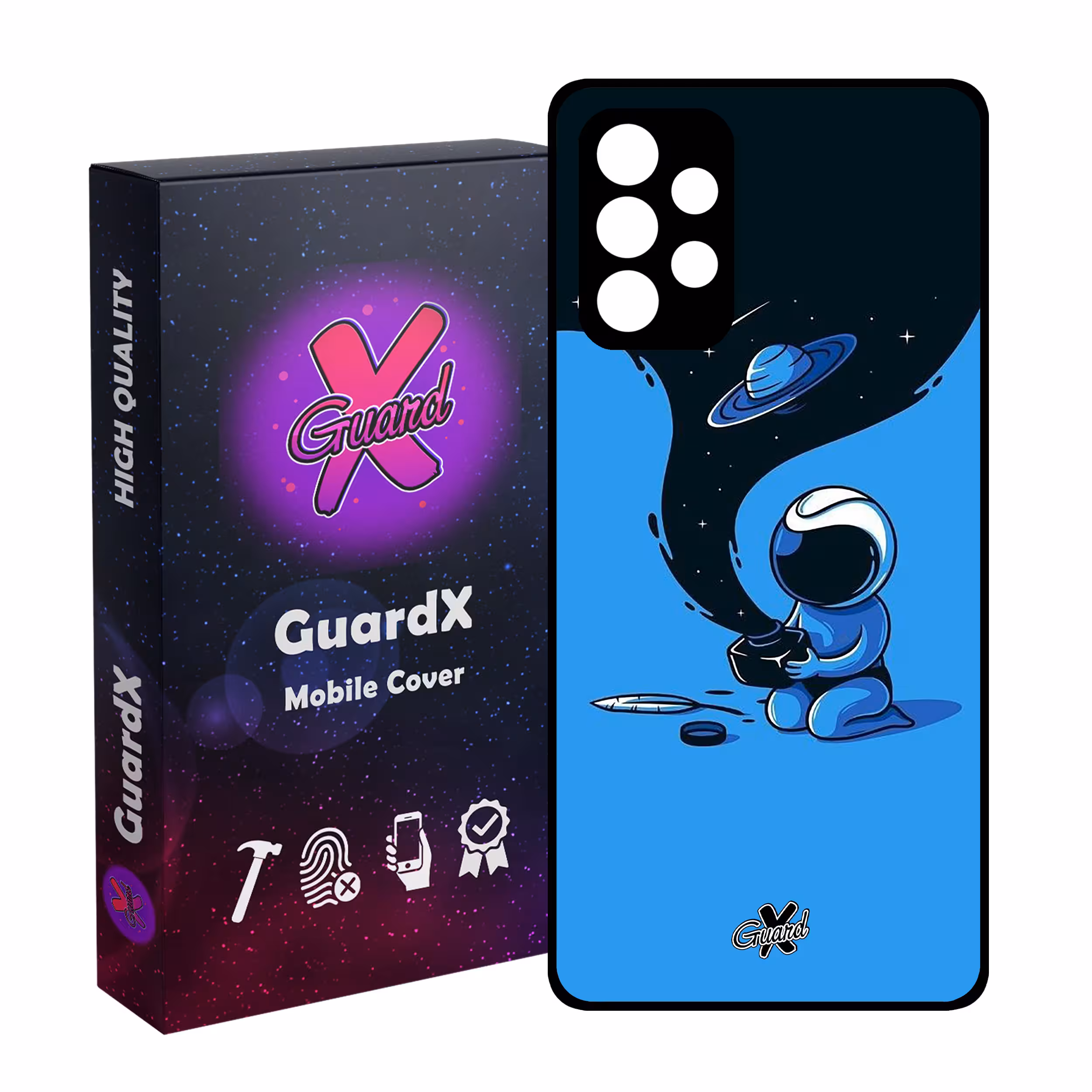 کاور گارد ایکس طرح Galaxy مدل Glass10052 مناسب برای گوشی موبایل سامسونگ Galaxy A72