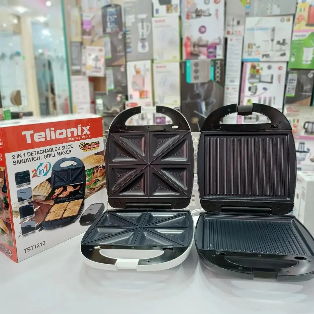 ساندویچ ساز دوکاره تلیونیکس  ارسال رایگان 