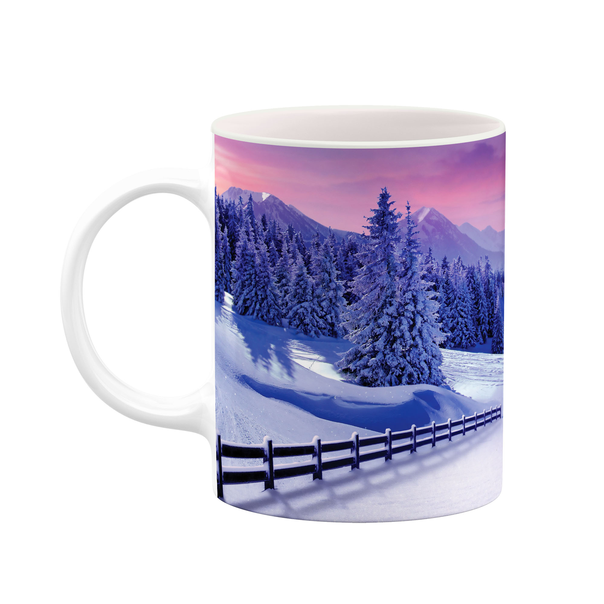 ماگ طرح خانه برفی مدل mug03247