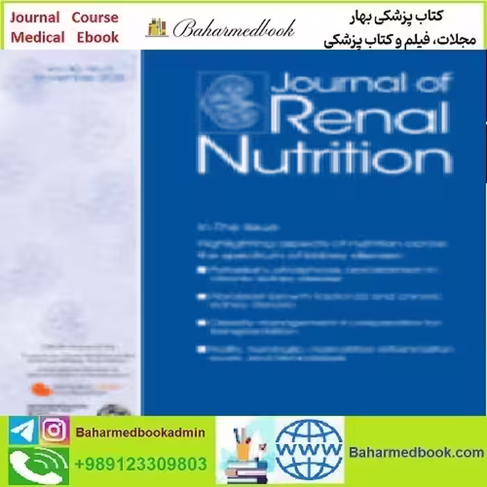 Journal of Renal Nutrition Volume 30 Issue 1 to 6 2020 TRUE P