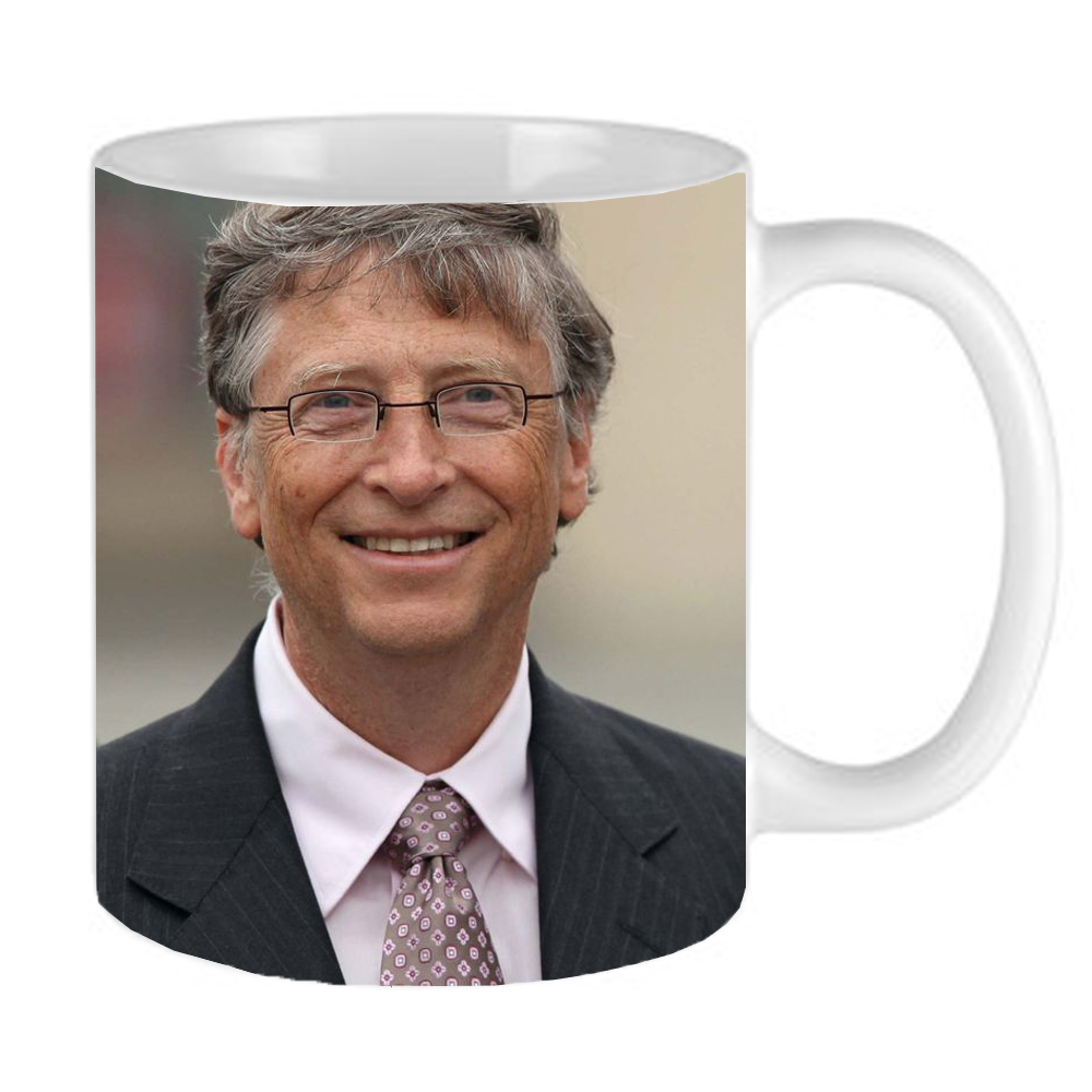 ماگ طرح بیل گیتس مدل LS74657