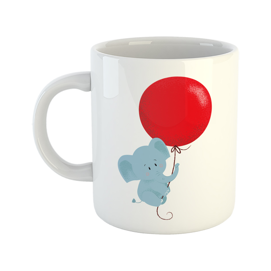 ماگ طرح فیل فانتزی