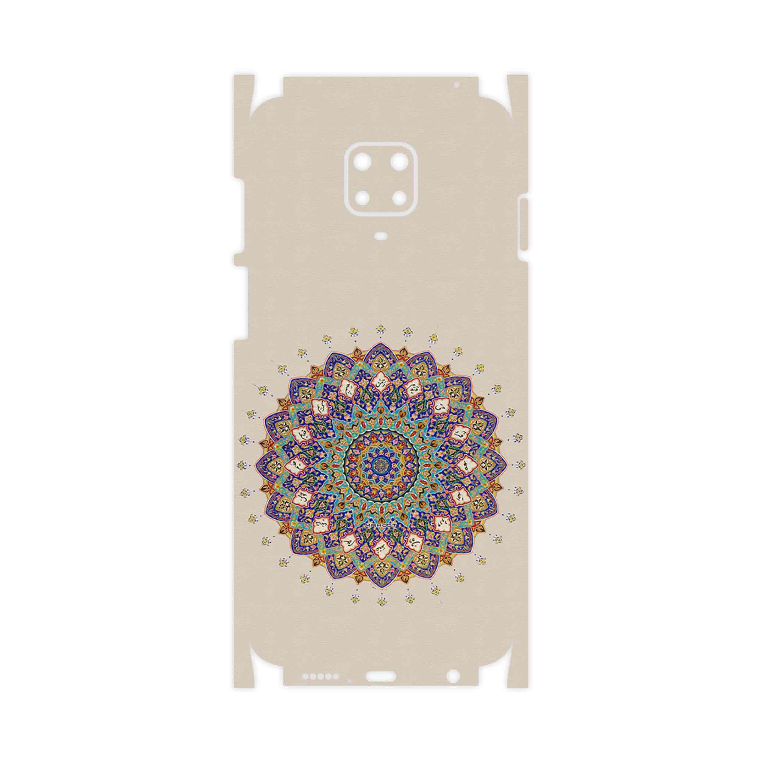 برچسب پوششی ماهوت مدل Art of Illumination 5-FullSkin مناسب برای گوشی موبایل شیائومی Redmi Note 9 Pro