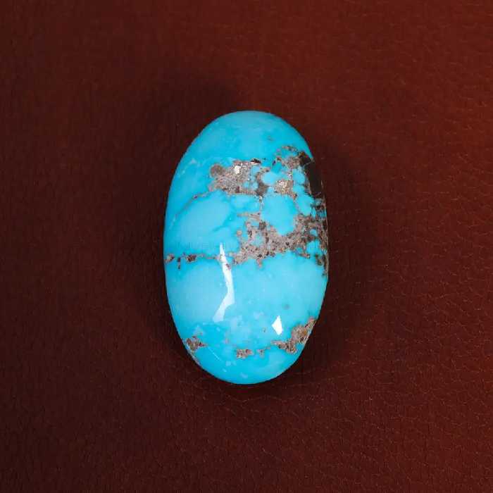 نگین فیروزه شجری کد 28067 - جواهری مشاهیر