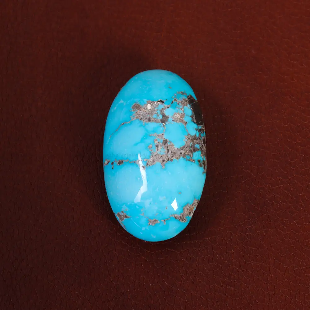 نگین فیروزه شجری کد 28067 - جواهری مشاهیر