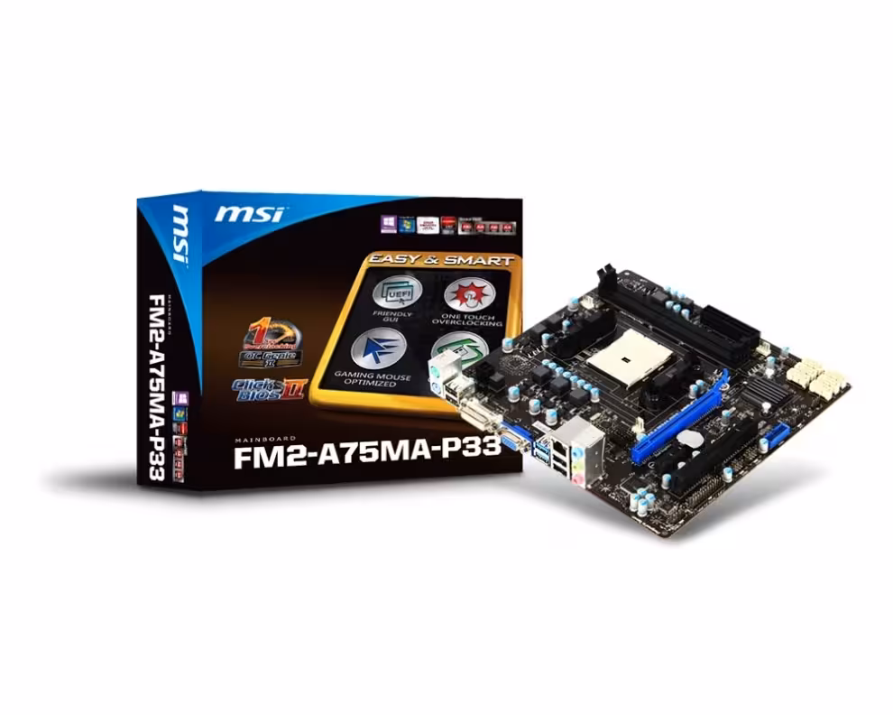 مادربرد ام اس آی FM2-A75MA-P33