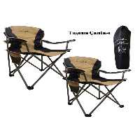 صندلی کمپ مشکی سیاه کمپینگ اردوگاه Gala Xl Campout Nurgaz