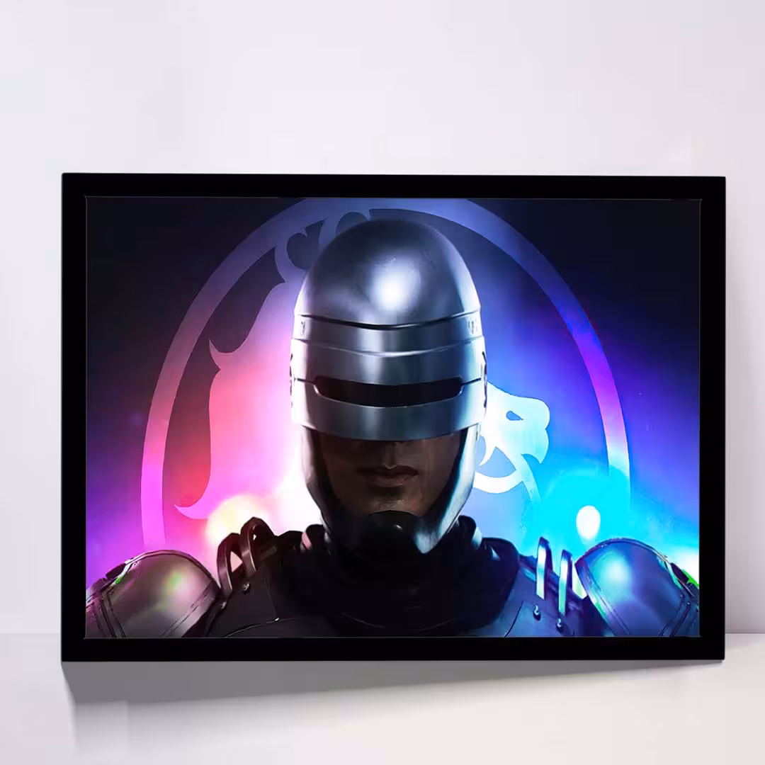 تابلو مدل robo helmet کد F-15034