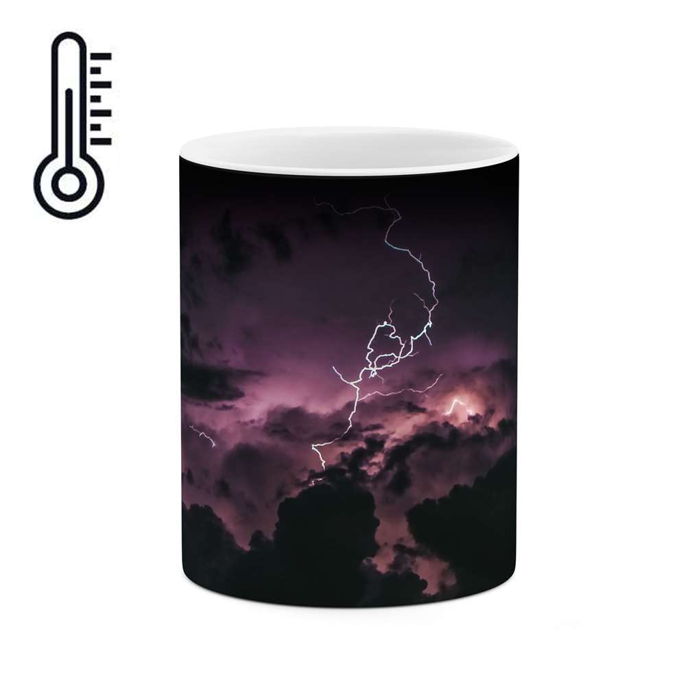 ماگ حرارتی طرح رعد برق مدل mgph01247