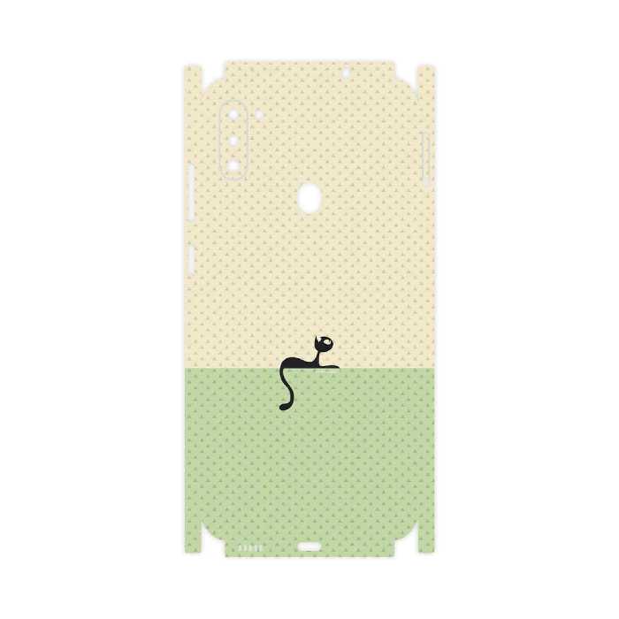 برچسب پوششی ماهوت مدل Minimal Internet Cat Icon-FullSkin مناسب برای گوشی موبایل سامسونگ Galaxy M11