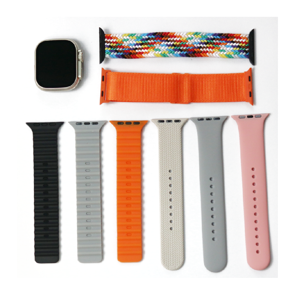 پک اقتصادی ساعت هوشمند M15 Ultra2 به همراه هندزفری بلوتوثی و هشت بند قابل تعویض