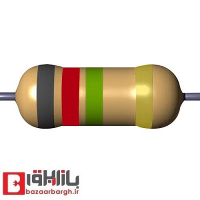 مقاومت 8.2 مگا اهم 1 وات 5 درصد