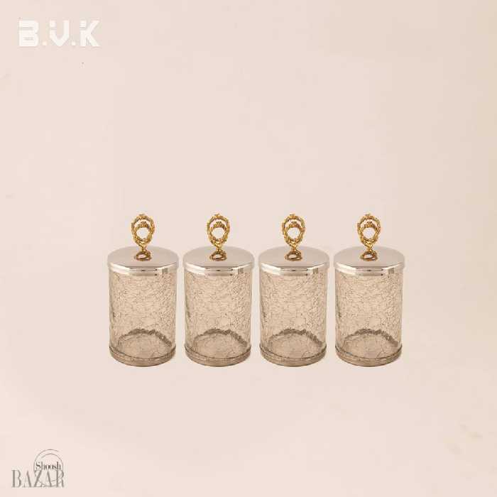 بانکه 4 عددی شیشه ترکدار بی وی کی مدل النا کد 3230445