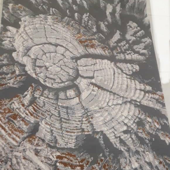 فرش ماشینی 1.5در1 متری طرح پلاتینیوم کد 6022