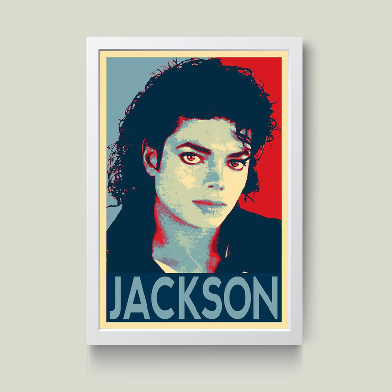 تابلو مدل مایکل جکسون michael jackson کدG14-20 | دنیای قاب