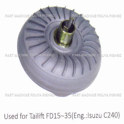 توربین لیفتراک تایلیفت مدل Tailift FD15~35 Eng:Isuzu C240
