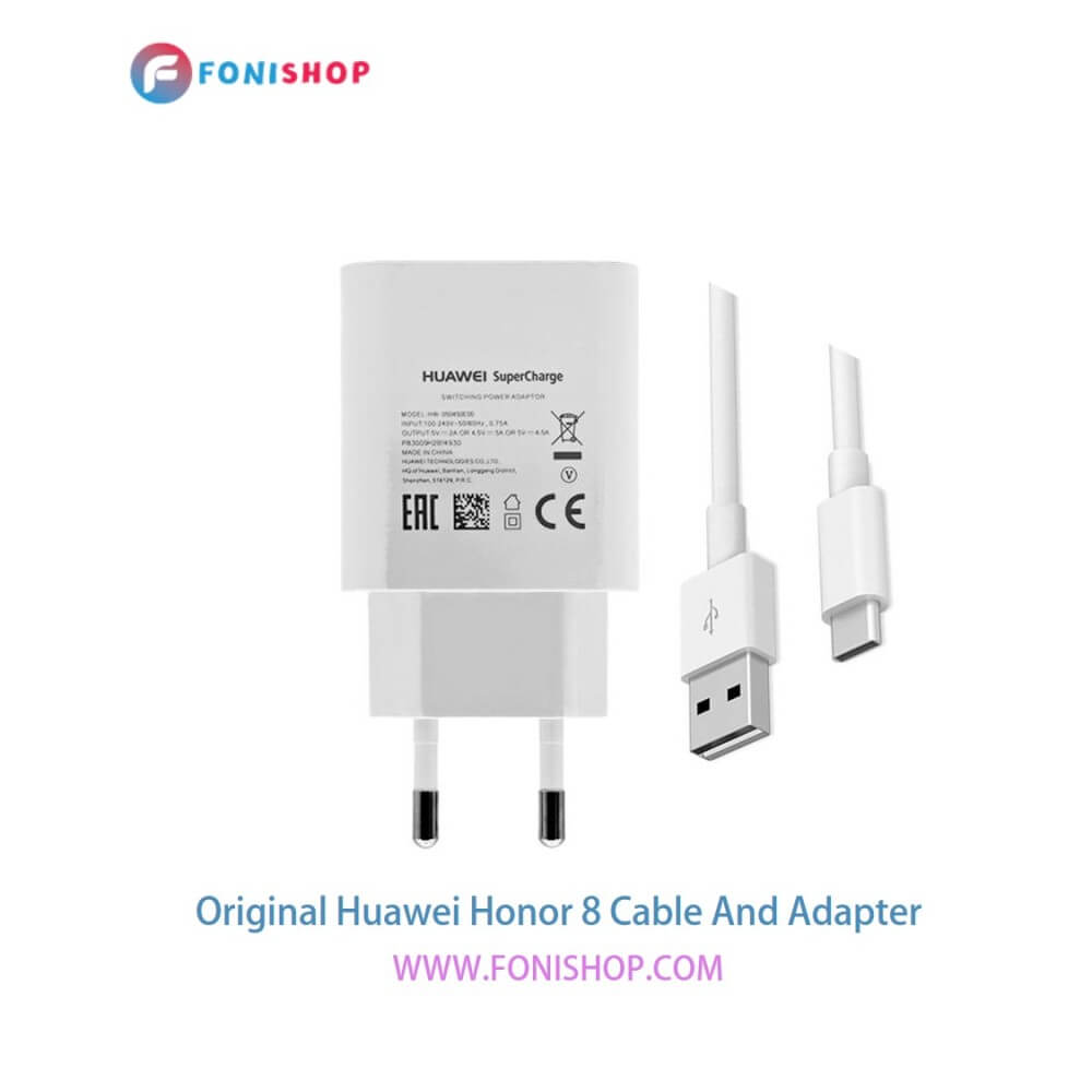 کابل و شارژر فست شارژ اصلی هوآوی Huawei Honor 8