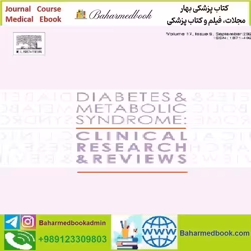 Diabetes &amp; Metabolic Syndrome Clinical Research &amp; Reviews Vo