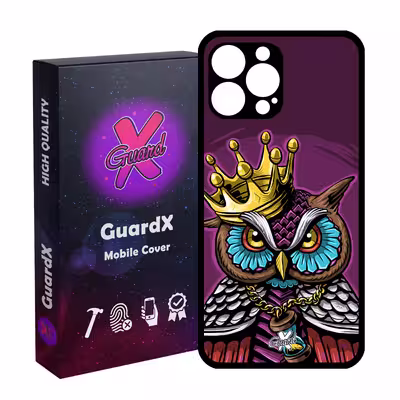 کاور گارد ایکس طرح Owl مدل Glass10081 مناسب برای گوشی موبایل اپل iPhone 13 Pro Max