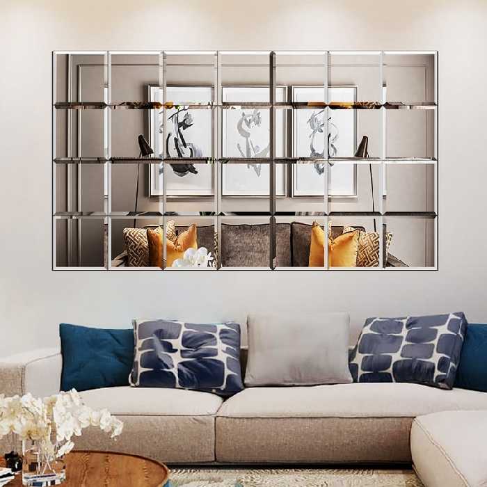 آینه دکوراتیو تجسم مدل TABAN10 - آینه و روشویی تجسم