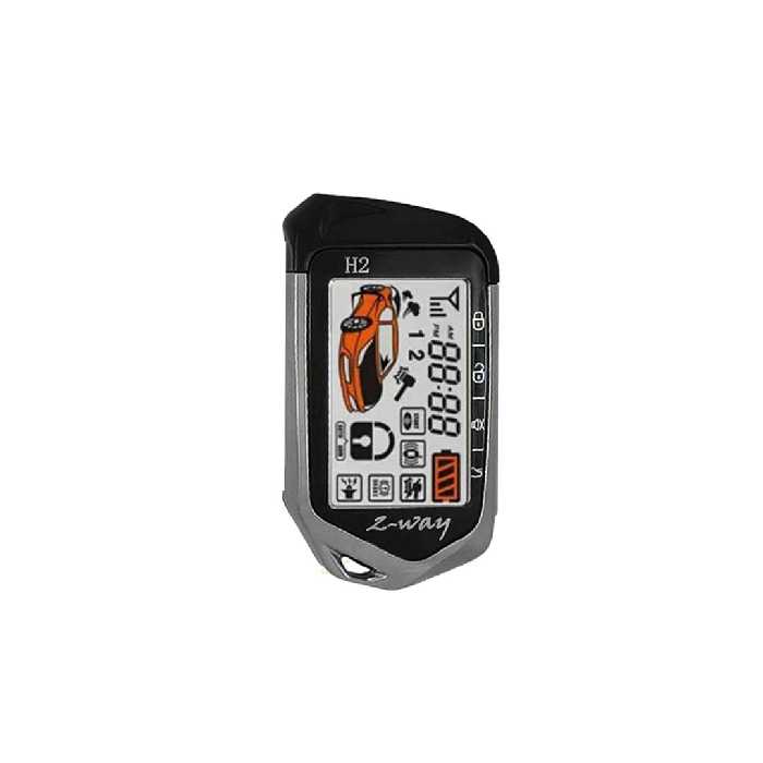 دزدگیر خودرو زنوتیک مدل H2 دو ریموت تصویری