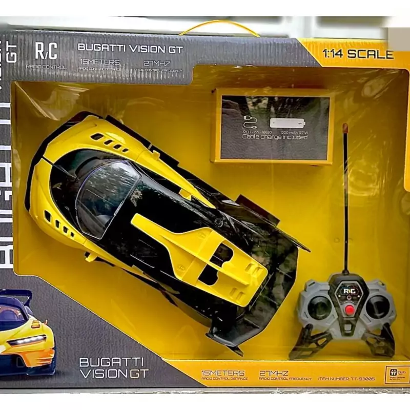 ماشین بوگاتی کنترلی شارژی مدل TRIRI GTR TT93005