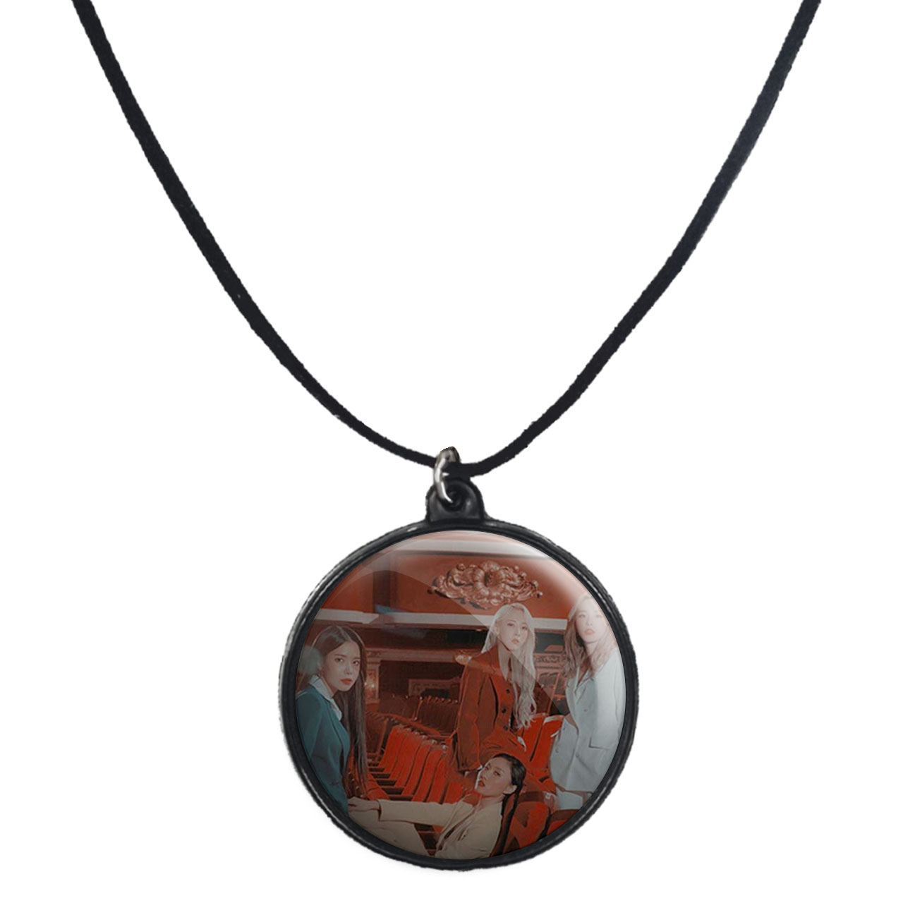 گردنبند پرمانه طرح mamamoo کد pmb.13353 مدل دو طرفه