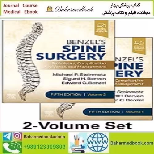 Benzel's Spine Surgery 2Vol Video 2022 TRUE PDF price 4€ - کتاب پزشکی بهار