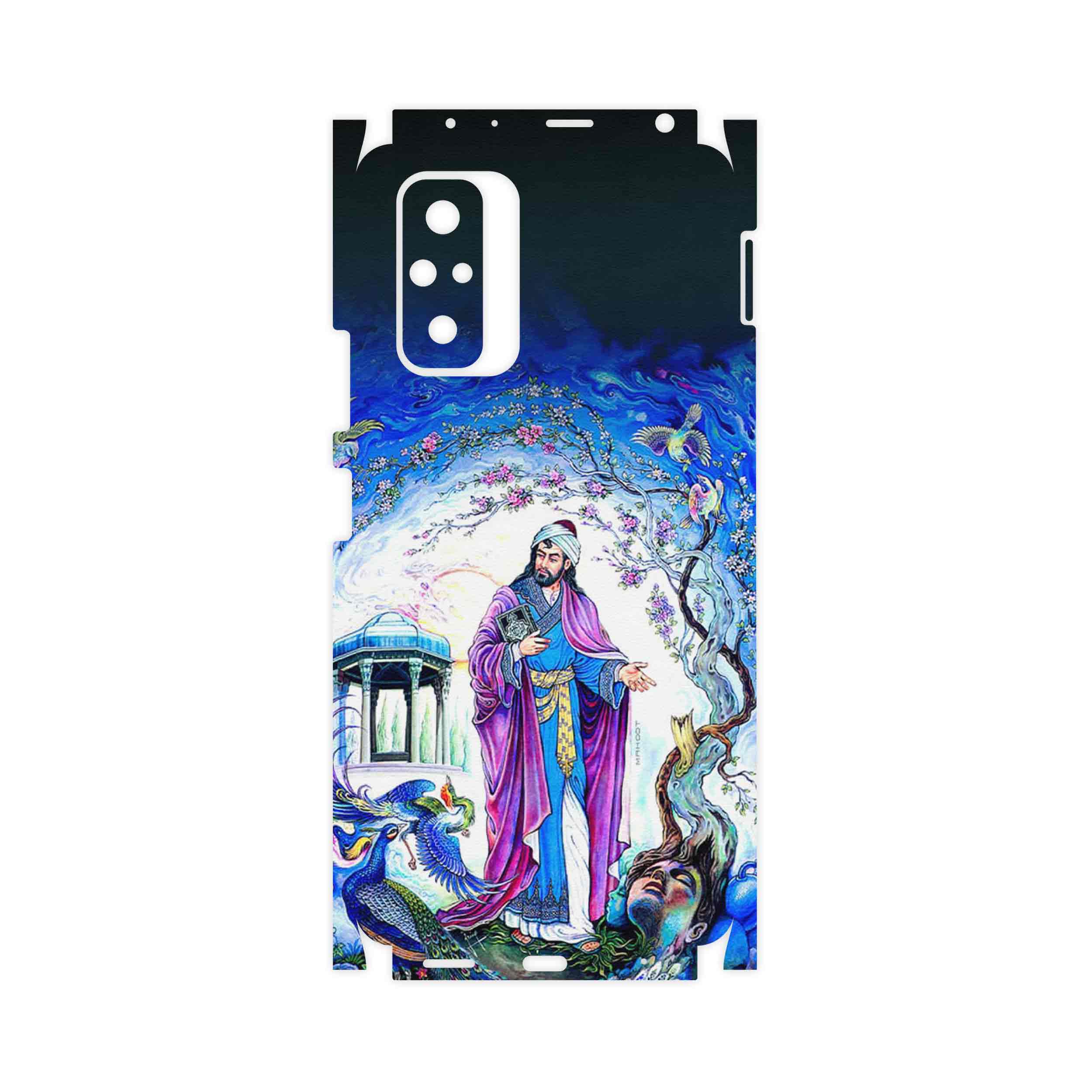 برچسب پوششی ماهوت مدل Hafiz-FullSkin مناسب برای گوشی موبایل شیائومی Redmi Note 10 Pro