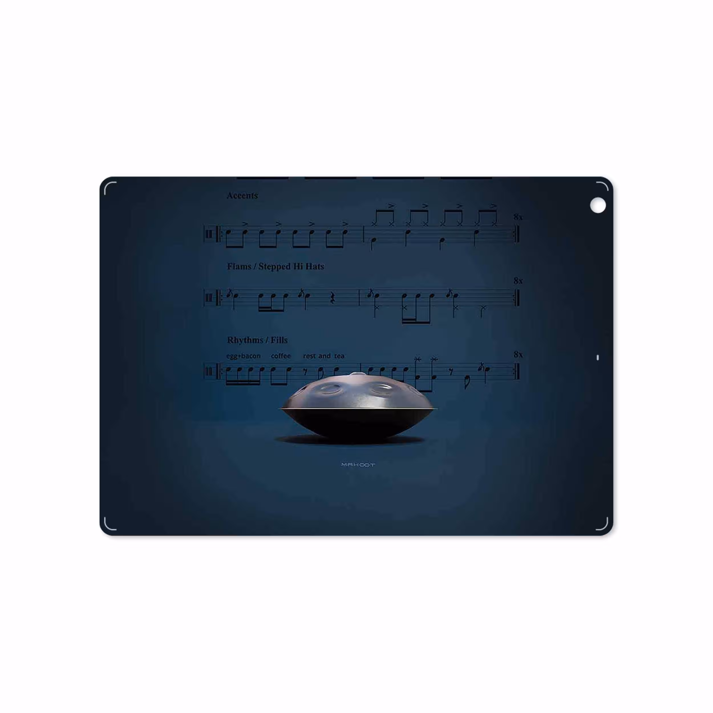 برچسب پوششی ماهوت مدل Hang Instrument مناسب برای تبلت اپل iPad Air 2013 A1476