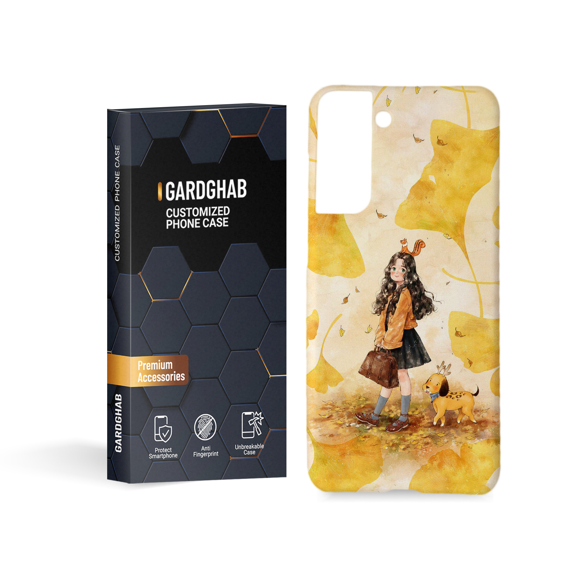   کاور گارد قاب مدل دخترانه مناسب برای گوشی موبایل سامسونگ galaxy s21 fe