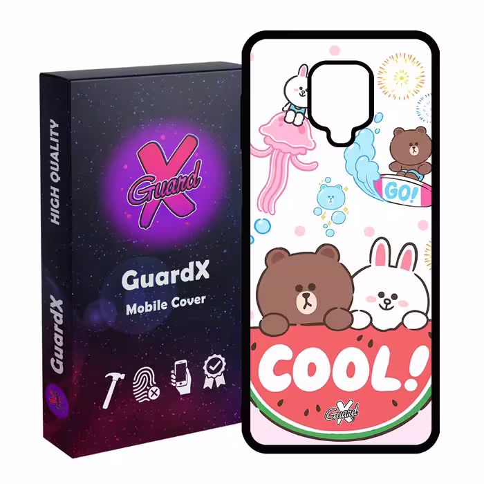 کاور گارد ایکس طرح Cool مدل Glass10071 مناسب برای گوشی موبایل شیائومی Redmi Note 9S / Note 9 Pro / Note 9 Pro Max