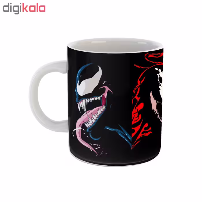 ماگ طرح spiderman and venom کد 01