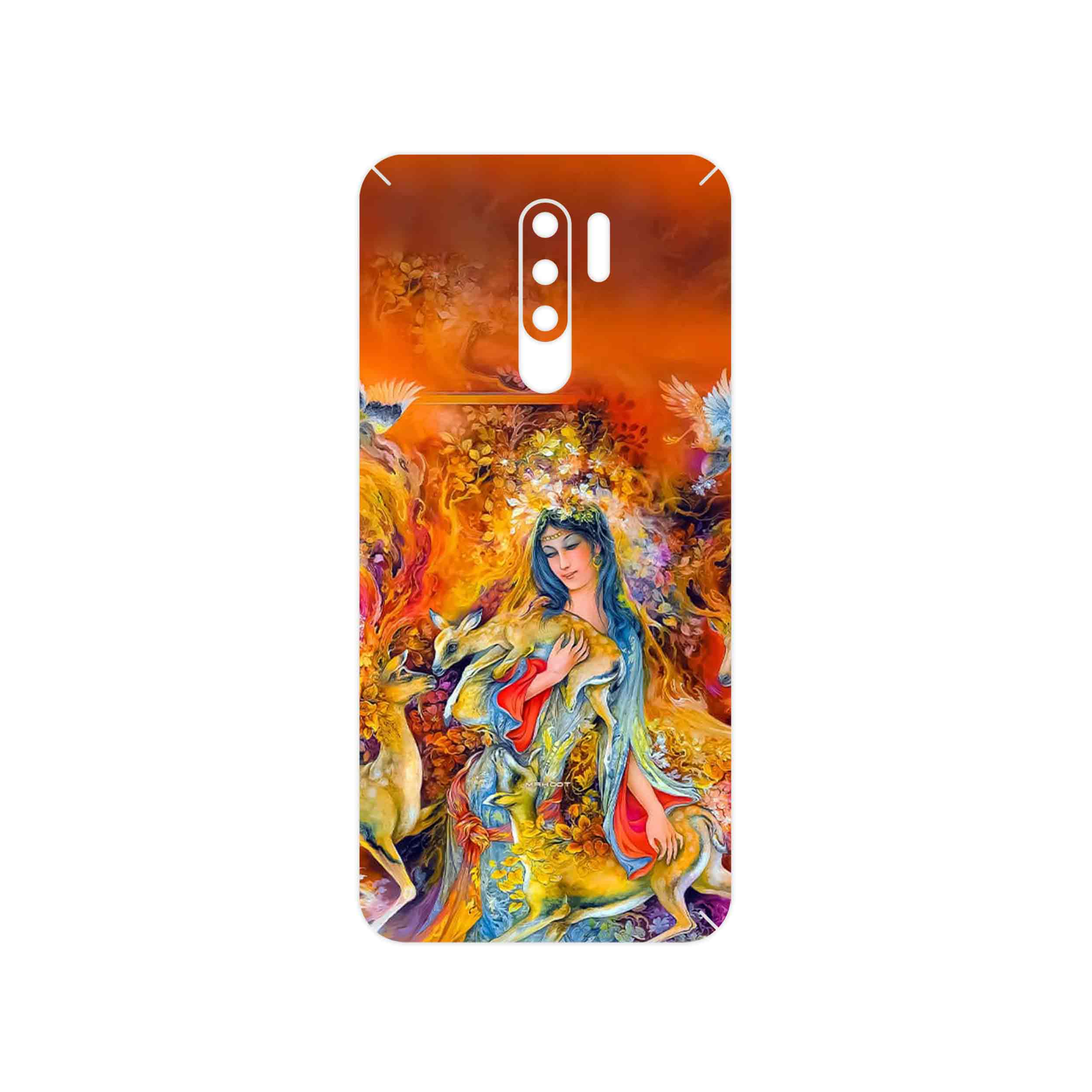 برچسب پوششی ماهوت مدل Persian miniature 2 مناسب برای گوشی موبایل شیائومی Redmi 9