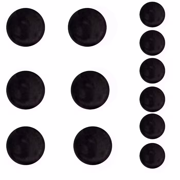 چشم عروسک کد MEL-LAPCOL مجموعه 12 عددی