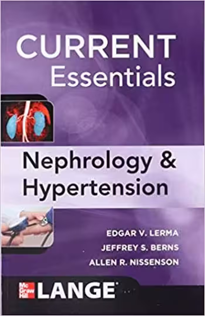 󾕇 دانلود کتاب Current Essentials Of Nephrology &amp; Hypertension, 2011 - دانلود کتاب های دانشگاهی