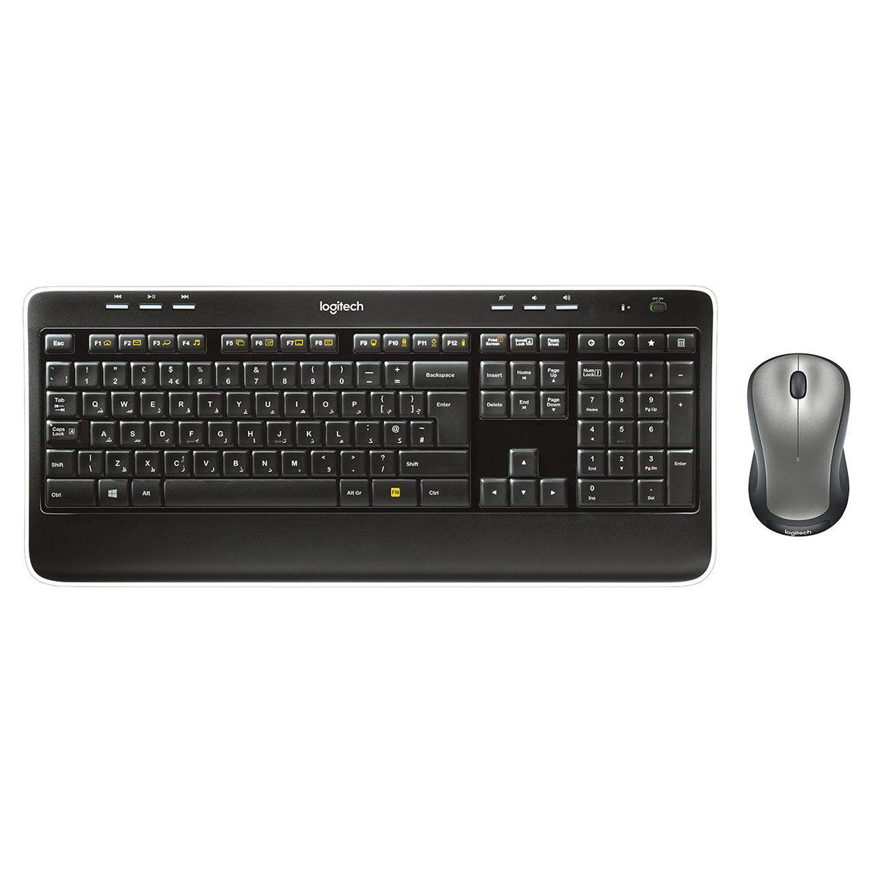کیبورد و ماوس بی سیم لاجیتک مدل MK520 با حروف فارسی