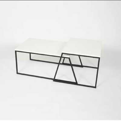 میز جلومبلی مدل مدل NA-20395 مجموعه 2 عددی