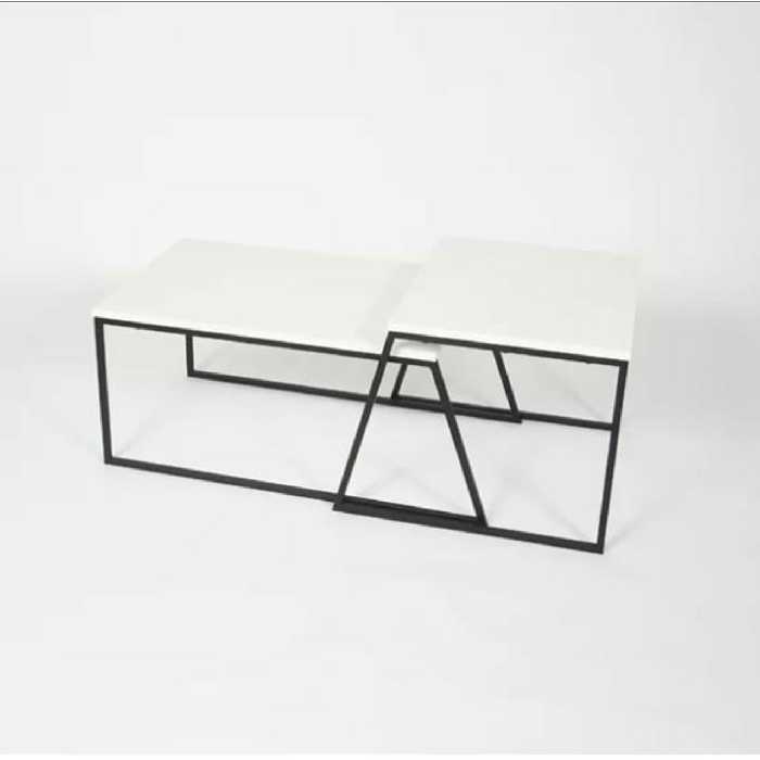 میز جلومبلی مدل مدل NA-20395 مجموعه 2 عددی