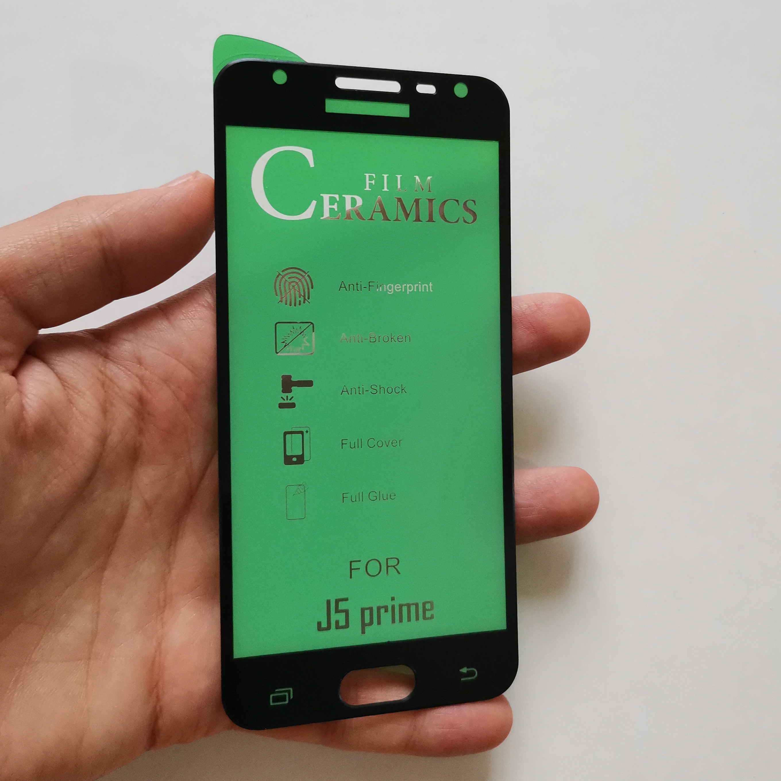 گلس سرامیکی نشکن مناسب گوشی سامسونگ J5 prime 