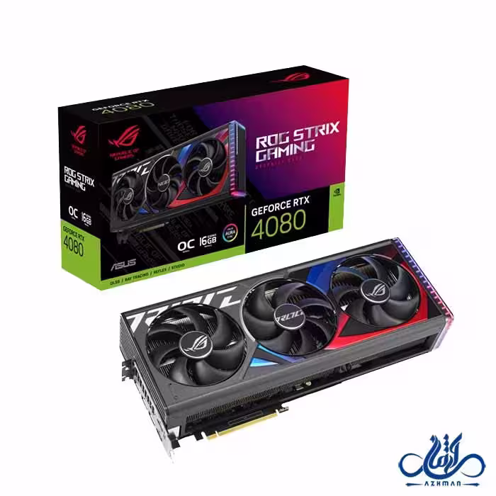 کارت گرافیک ایسوس ROG STRIX RTX 4080 O16G