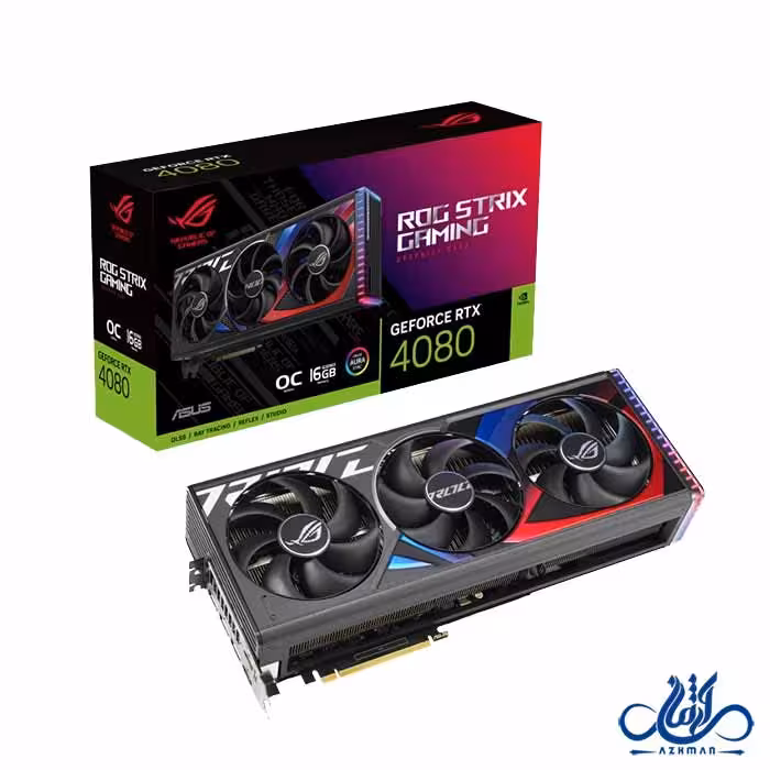 کارت گرافیک ایسوس ROG STRIX RTX 4080 O16G