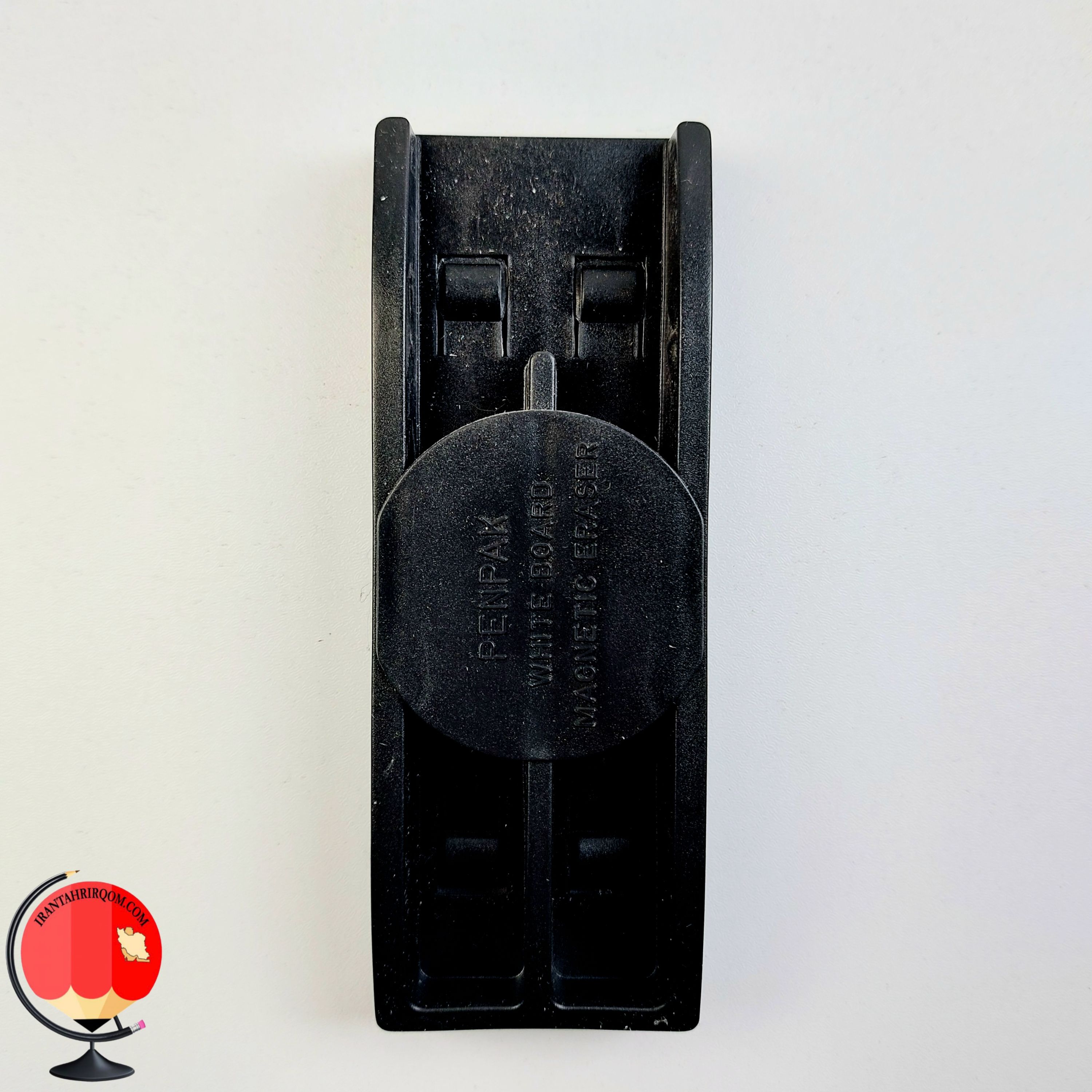 تخته پاکن وایت برد مغناطیسی جا ماژیک دار مشکی کد 28113