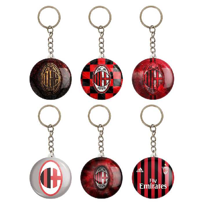 جاکلیدی خندالو طرح باشگاه آث میلان کد 92B مجموعه 6 عددی