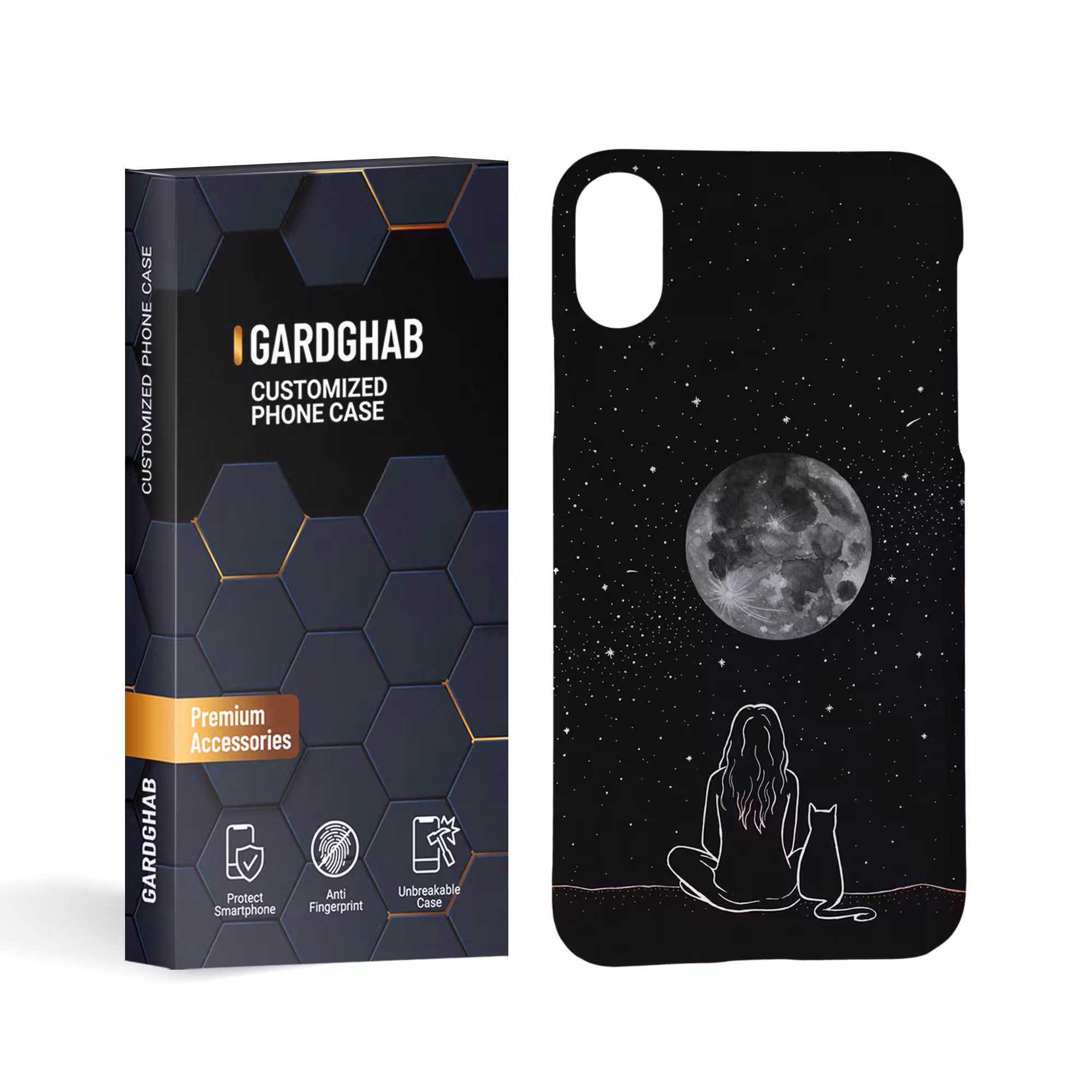 کاور گارد قاب مدل دخترانه مناسب برای گوشی موبایل اپل iphone x xs