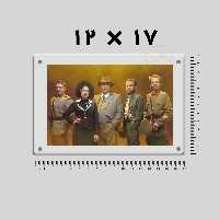 قاب عکس یخچالی مگنتی سایز 12 در 17