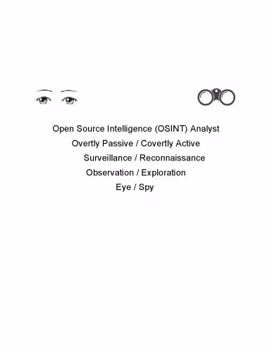 خرید و دانلود نسخه کامل کتاب Open Source Intelligence (OSINT) Analyst Manual