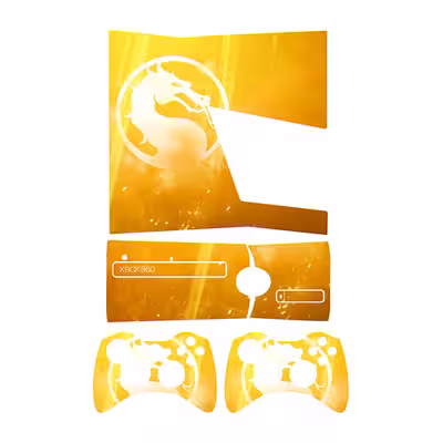 برچسب ایکس باکس 360 اسلیم توییجین وموییجین مدل MortalKombat 07 مجموعه 4 عددی