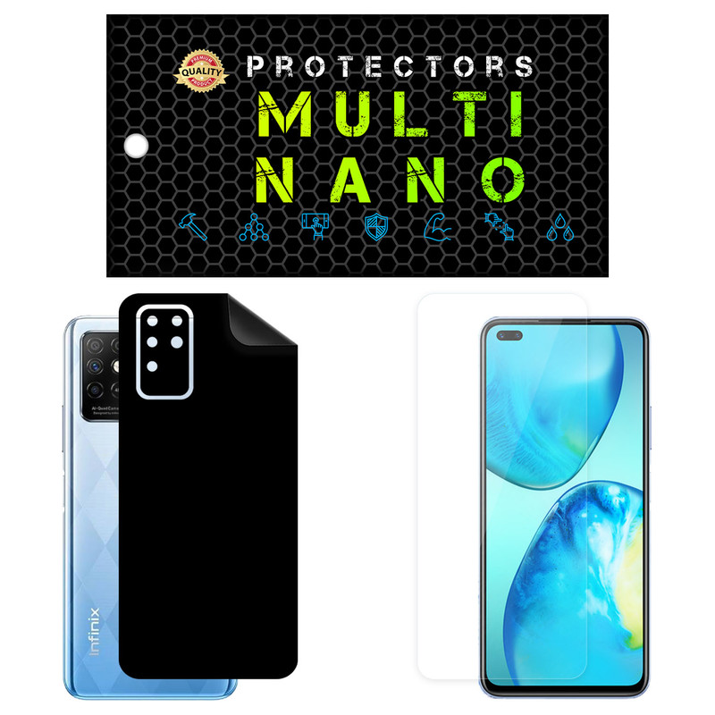 محافظ صفحه نمایش مولتی نانو مدل X-SFM مناسب برای گوشی موبایل اینفینیکس Note 8i به همراه برچسب پوششی | کالا برتری